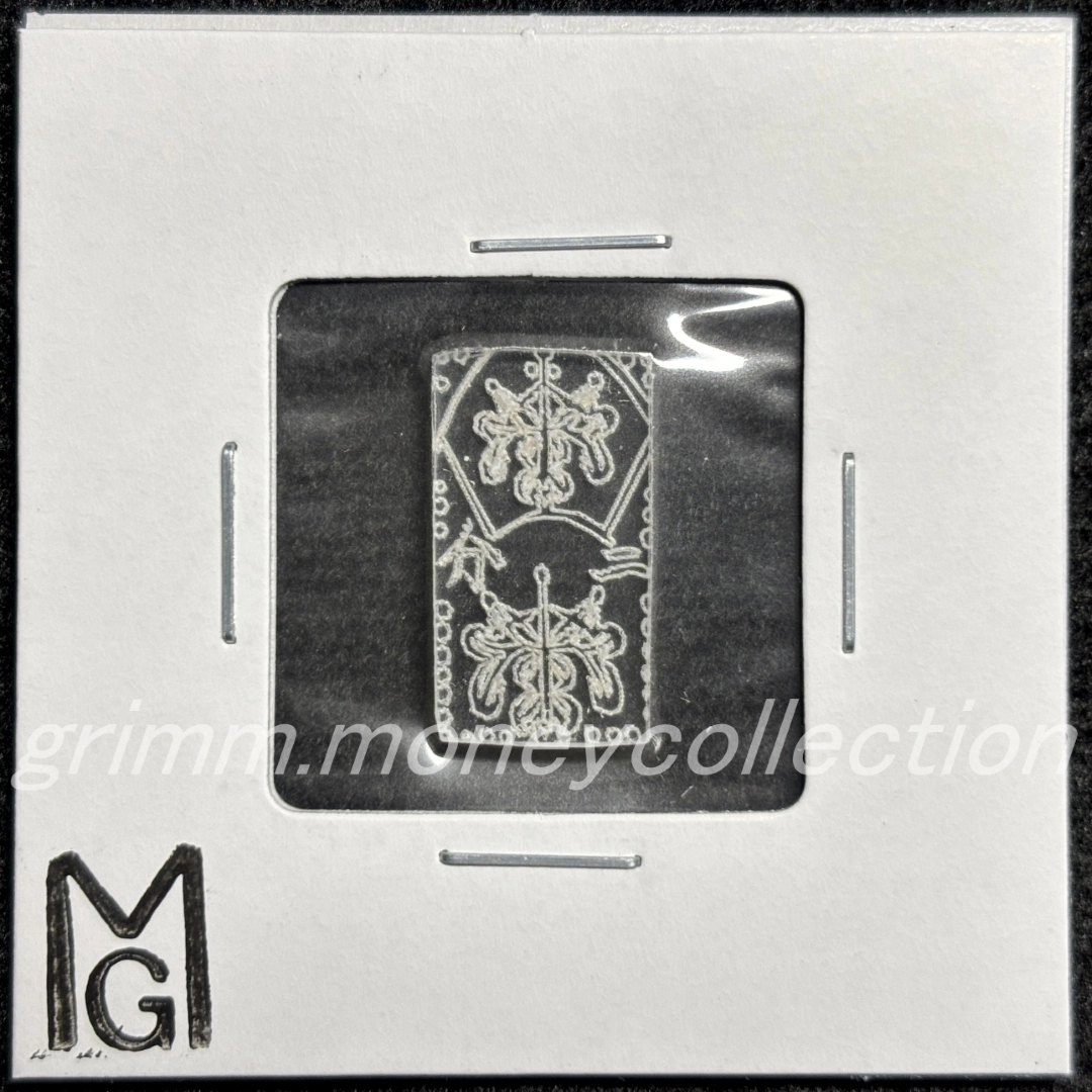 アクリル 明治二分判金 表