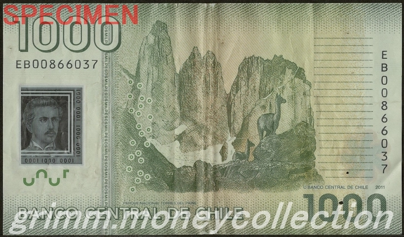 チリ 1000ペソ