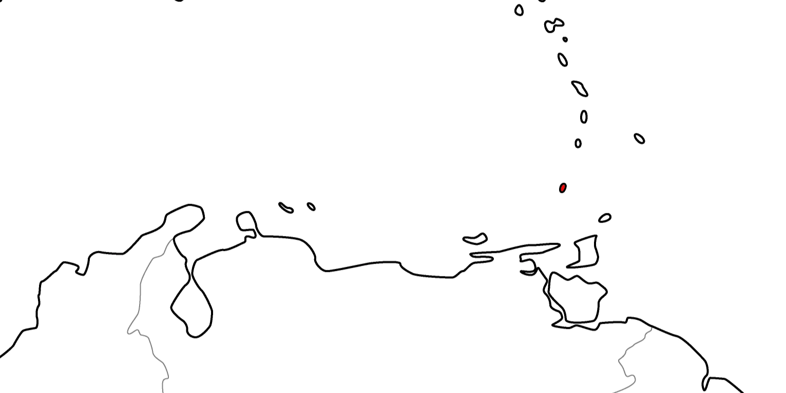 グレナダの地図