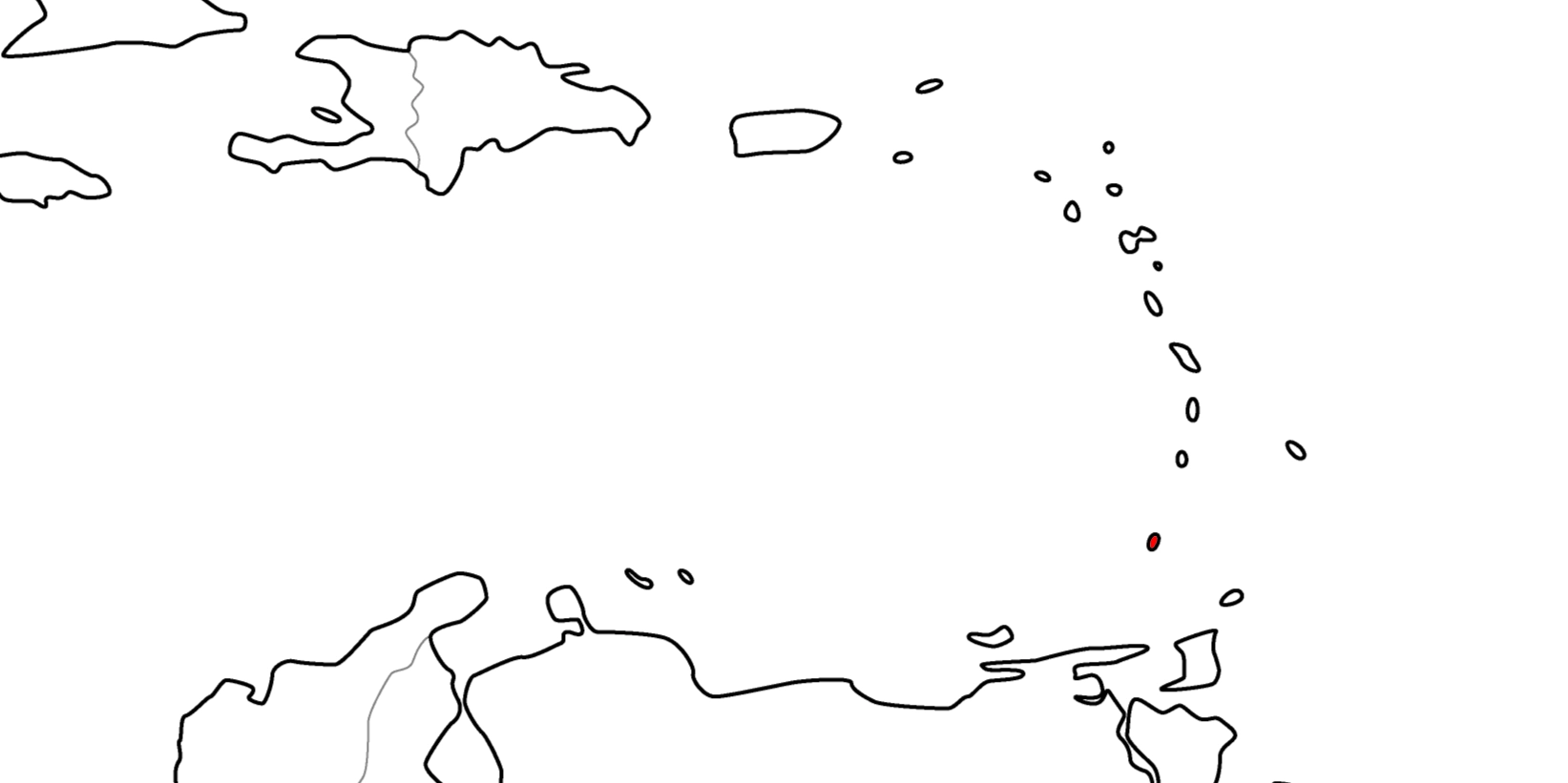 セントビンセント・グレナディーンの地図