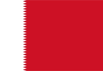 バーレーン首長国の国旗