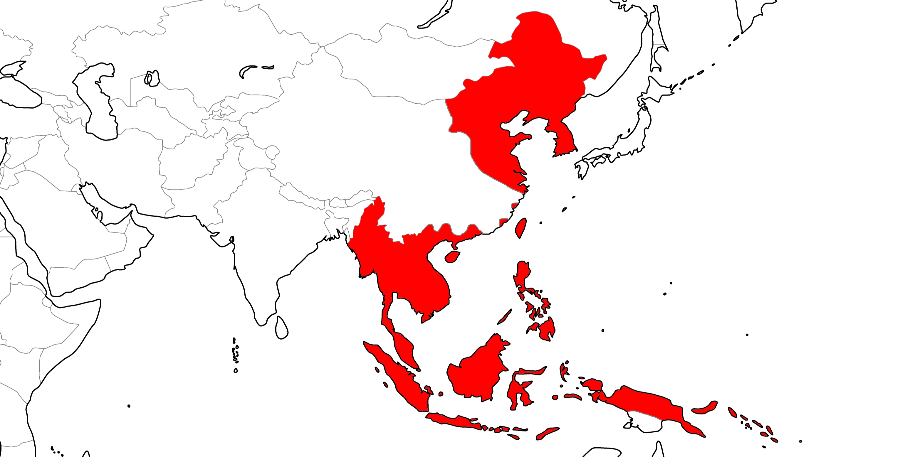 大日本帝国の地図