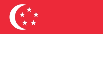 シンガポールの国旗