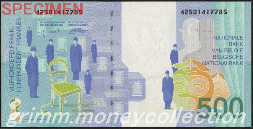 ベルギー 500フラン