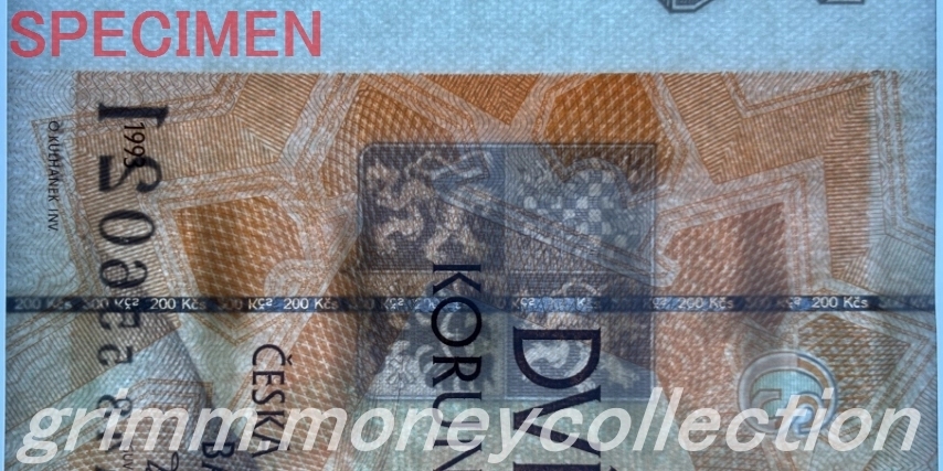 チェコ 200コルナ