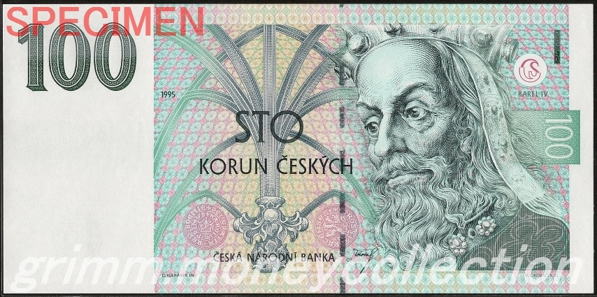 チェコ 100コルナ