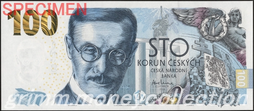 チェコ 100コルナ