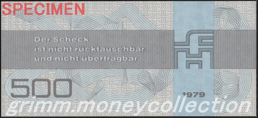 ドイツ民主共和国(東ドイツ) 外貨兌換券 500マルク