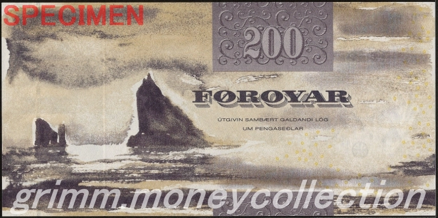 フェロー諸島 200クローナ