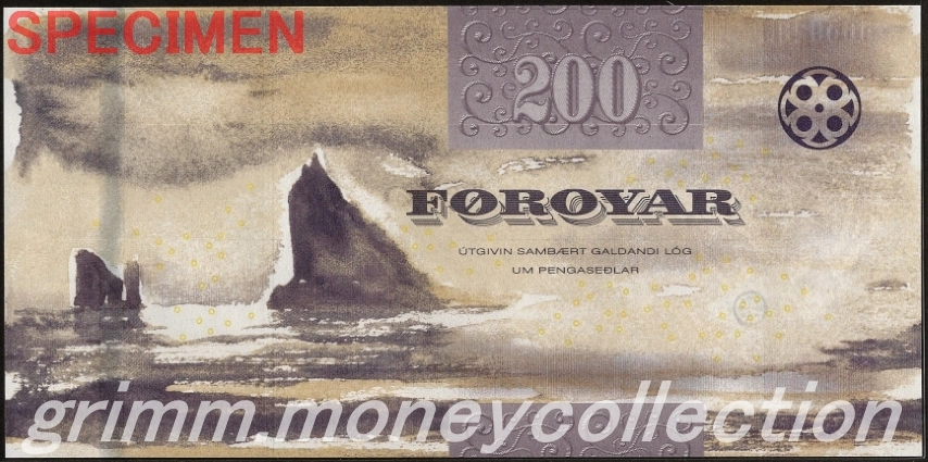 フェロー諸島 200クローナ