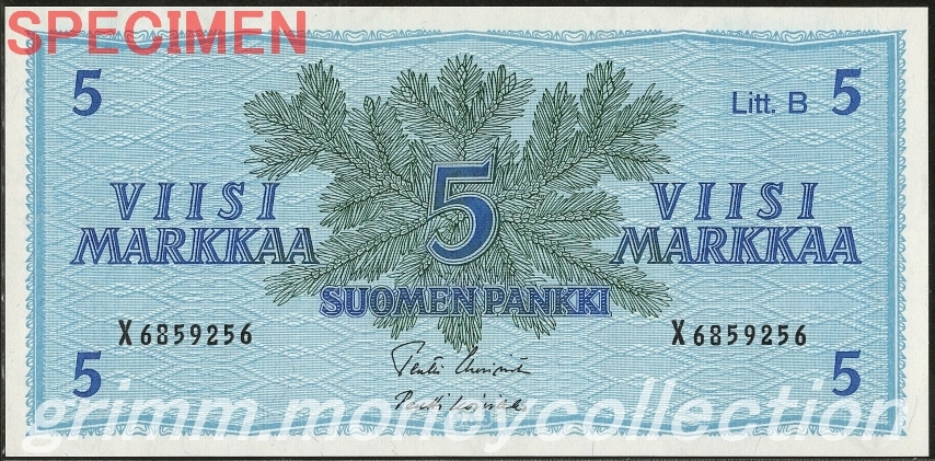 フィンランド 5マルッカ