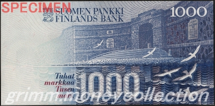 フィンランド 1000マルッカ