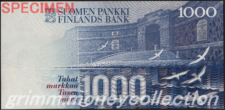 フィンランド 1000マルッカ
