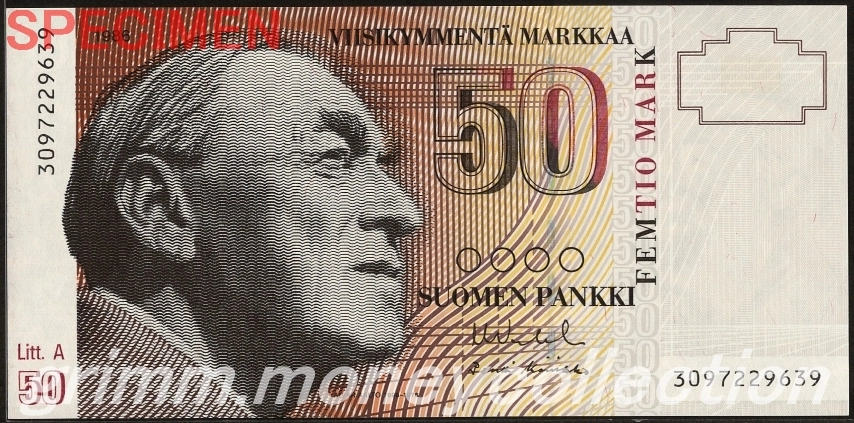 フィンランド 50マルッカ