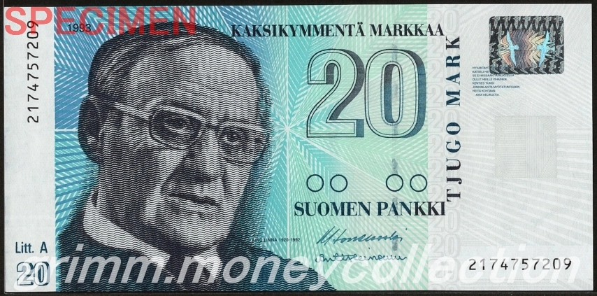 フィンランド 20マルッカ