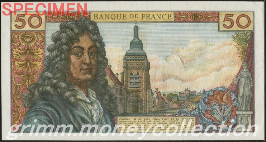 フランス 50フラン