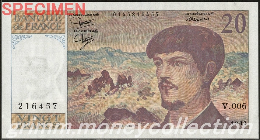 フランス 20フラン