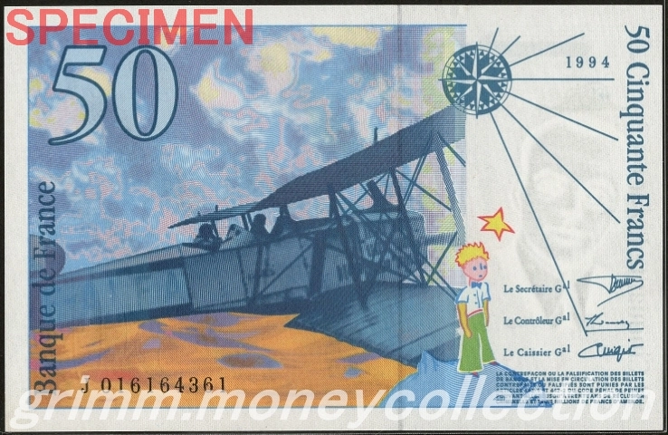 フランス 50フラン