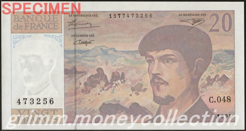 フランス 20フラン