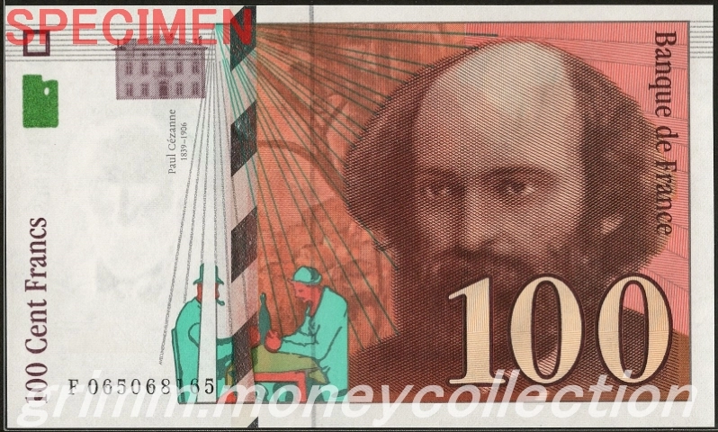 フランス 100フラン