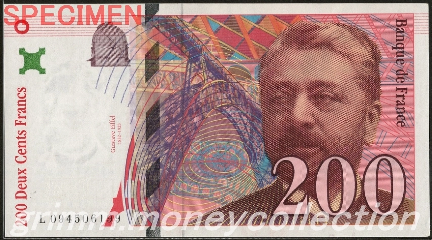 フランス 200フラン