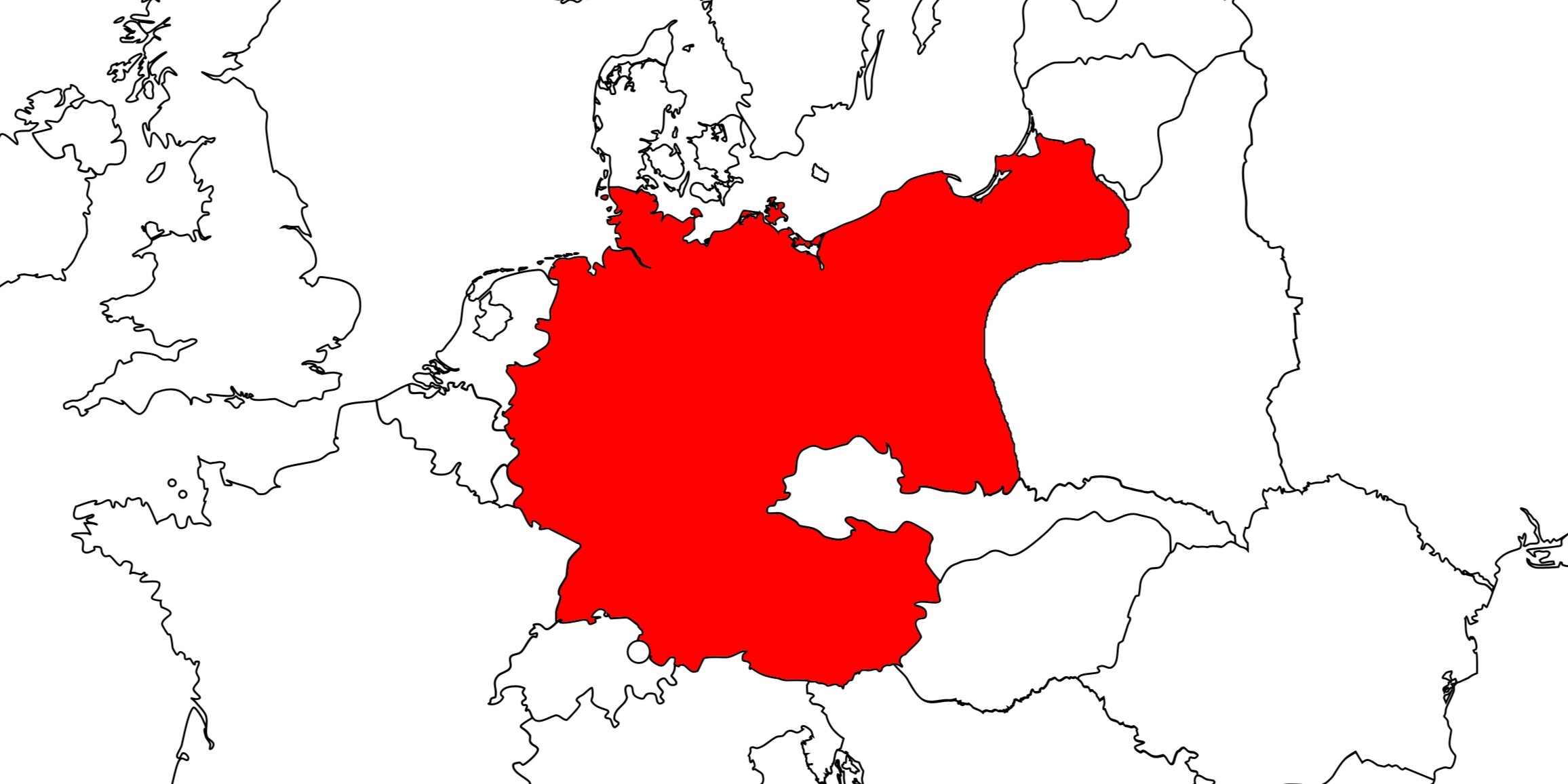 ナチス・ドイツの地図