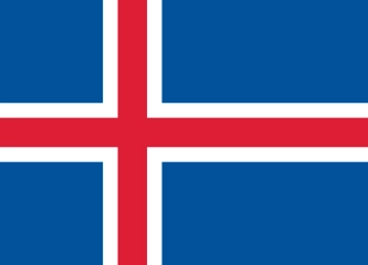 アイスランドの国旗