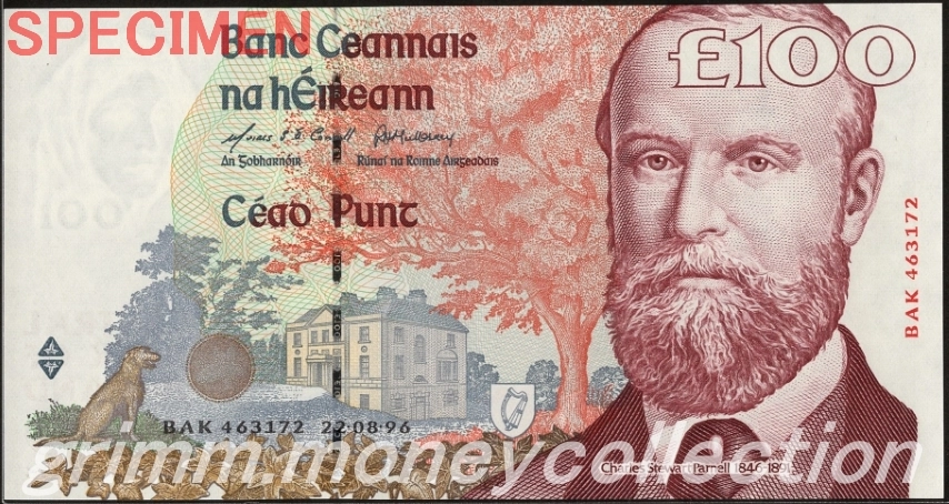 アイルランド 100ポンド