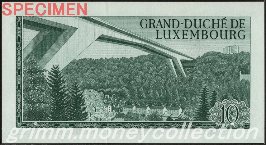 ルクセンブルク 10フラン
