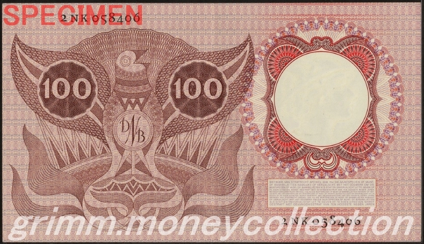 オランダ 100ギルダー