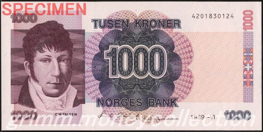 ノルウェー 1000クローネ