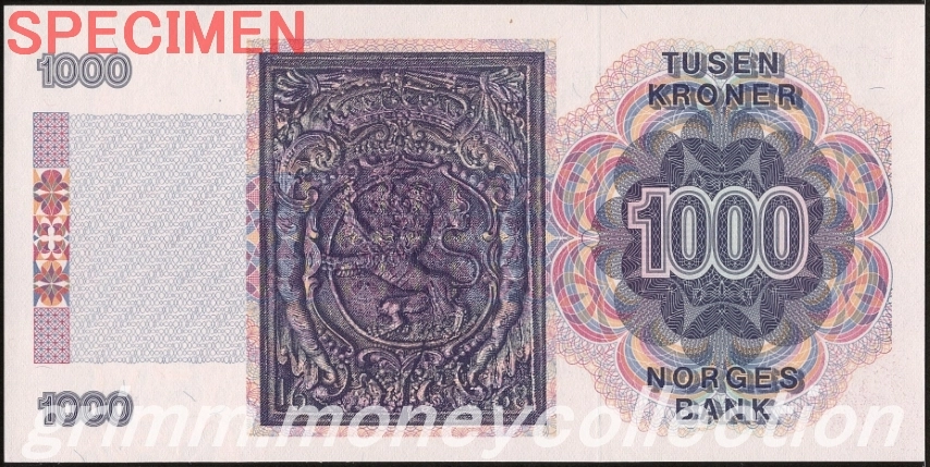 ノルウェー 1000クローネ