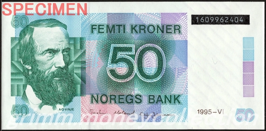 ノルウェー 50クローネ