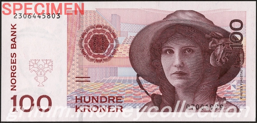 ノルウェー 100クローネ