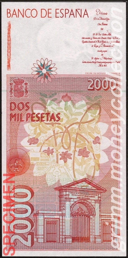 スペイン 2000ペセタ