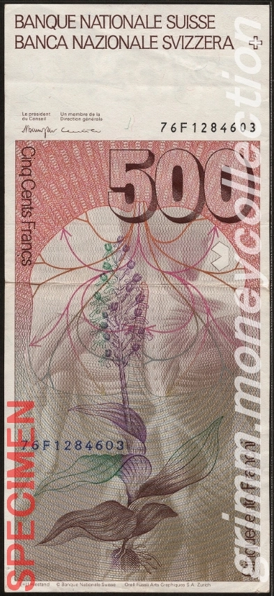 スイス 500フラン