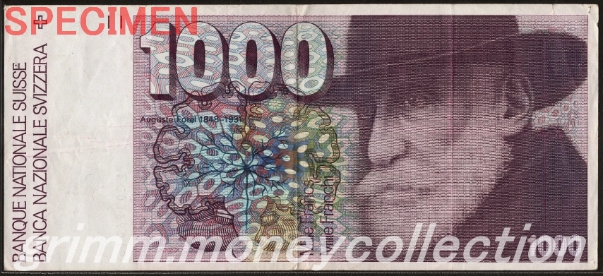 スイス 1000フラン