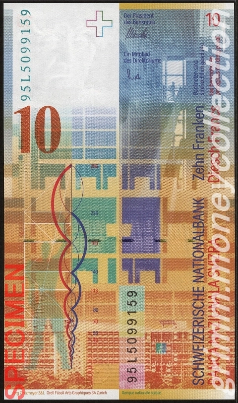スイス 10フラン