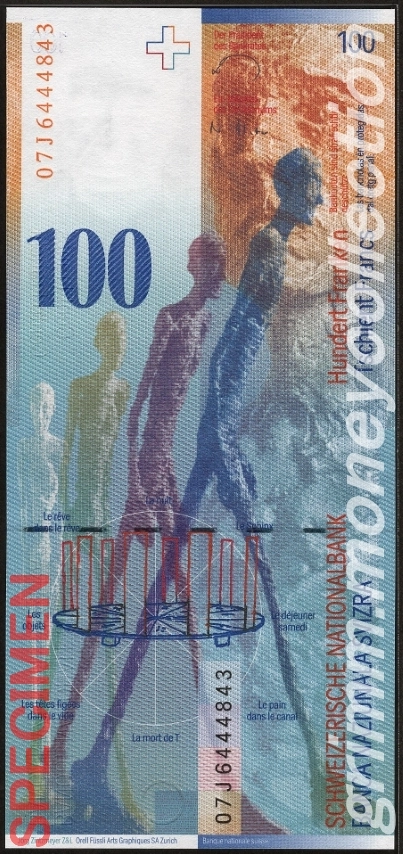 スイス 100フラン