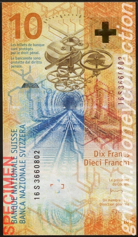 スイス 10フラン