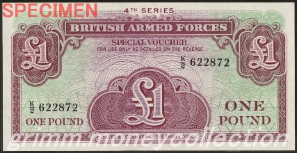 イギリス軍 1ポンド