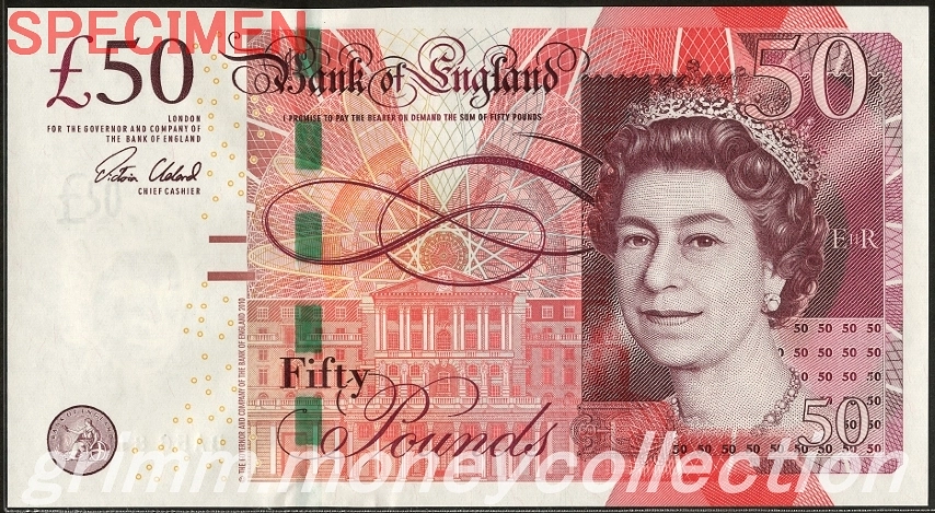 イギリス 50ポンド