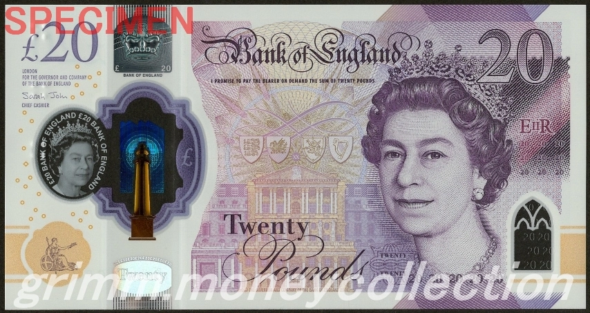 イギリス 20ポンド