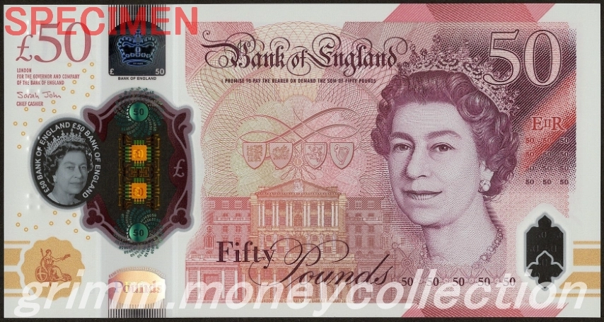 イギリス 50ポンド