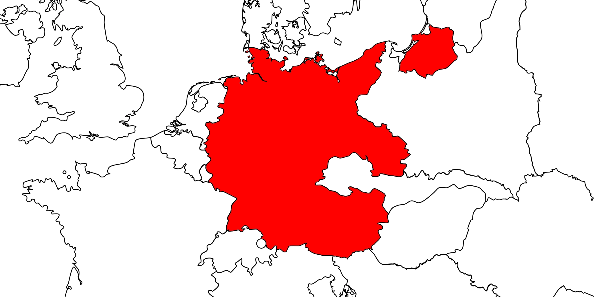 ヴァイマル共和政の地図