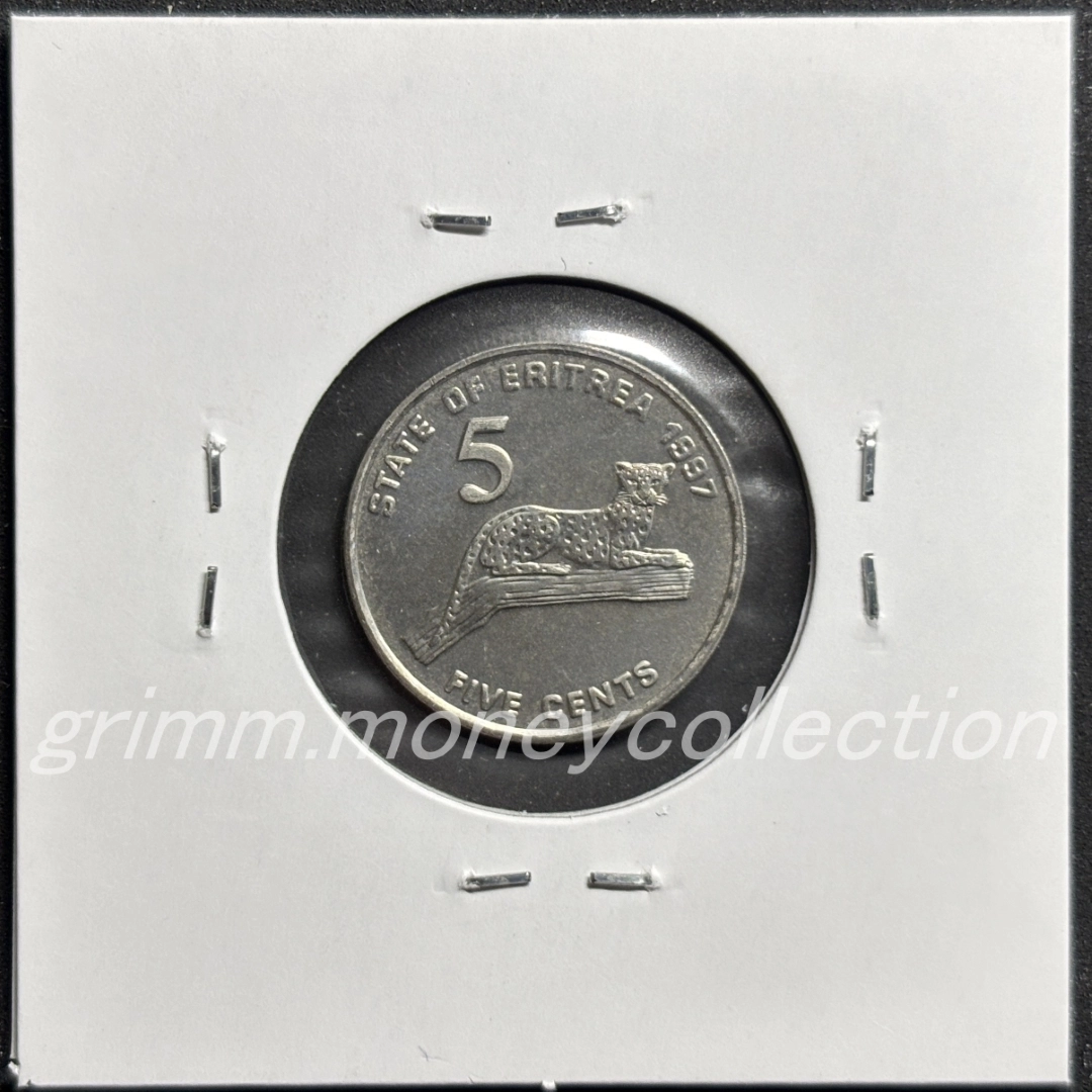 エリトリア 5セント 裏