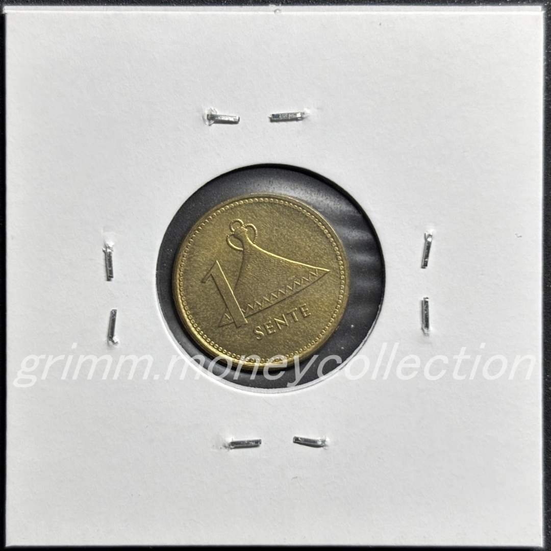 レソト 1センテ 裏