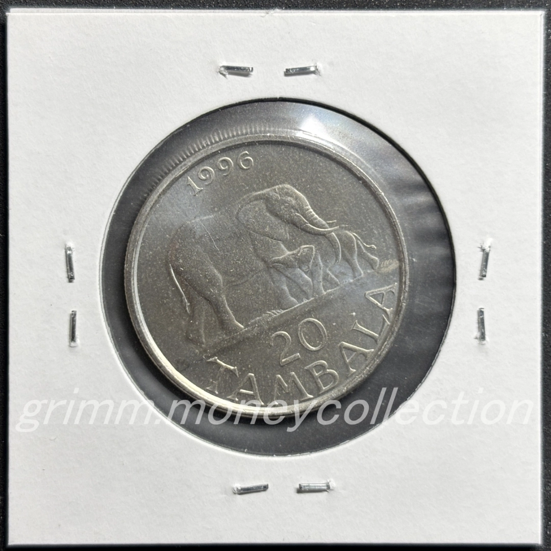 マラウイ 20タンバラ 裏