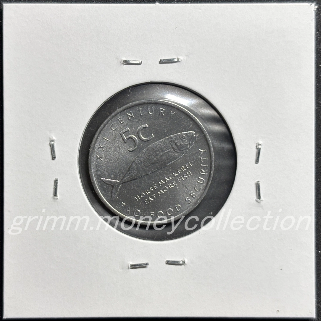 ナミビア 5セント 裏