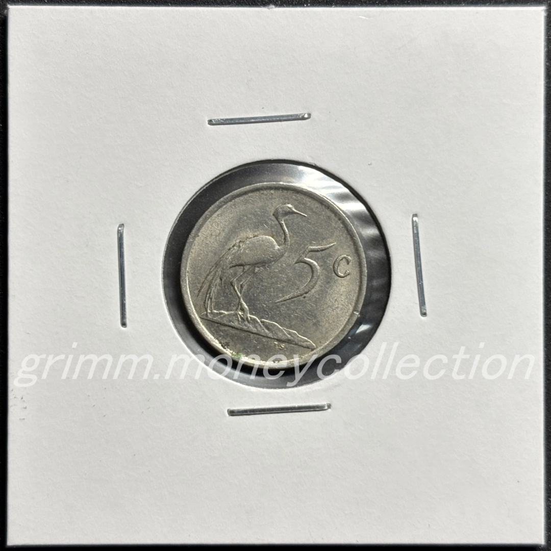 南アフリカ共和国 5セント 裏